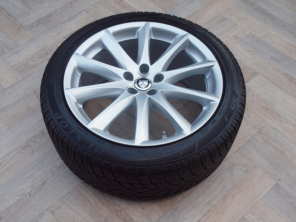 19" 5x108 ALU KOLA JAGUAR XJ – ZÁNOVNÍ ZIMNÍ + ČIDLA - 5