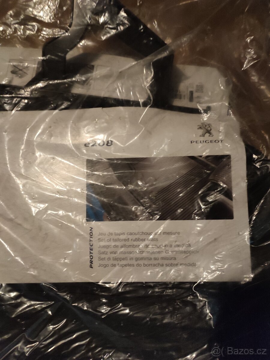 Gumové koberce Peugeot e208 PSA 1656154380 - 5