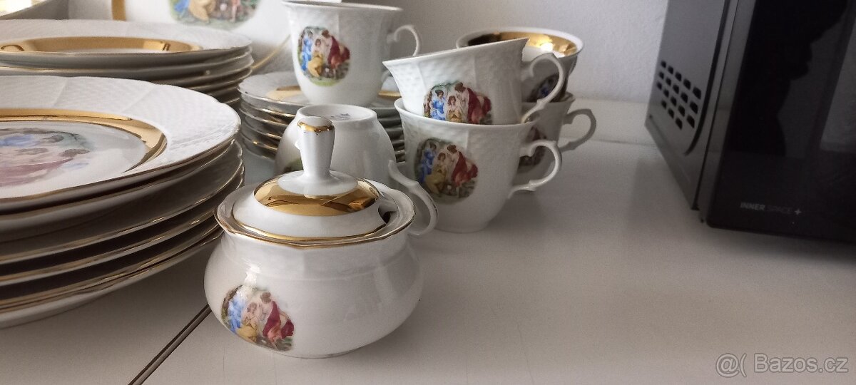 Porcelánový servis Tři gracie - 5