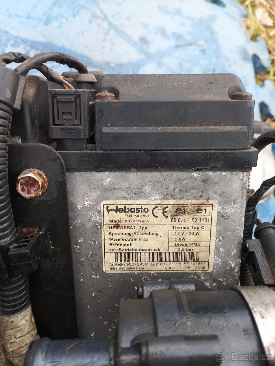 Webasto transportér T5 - 5