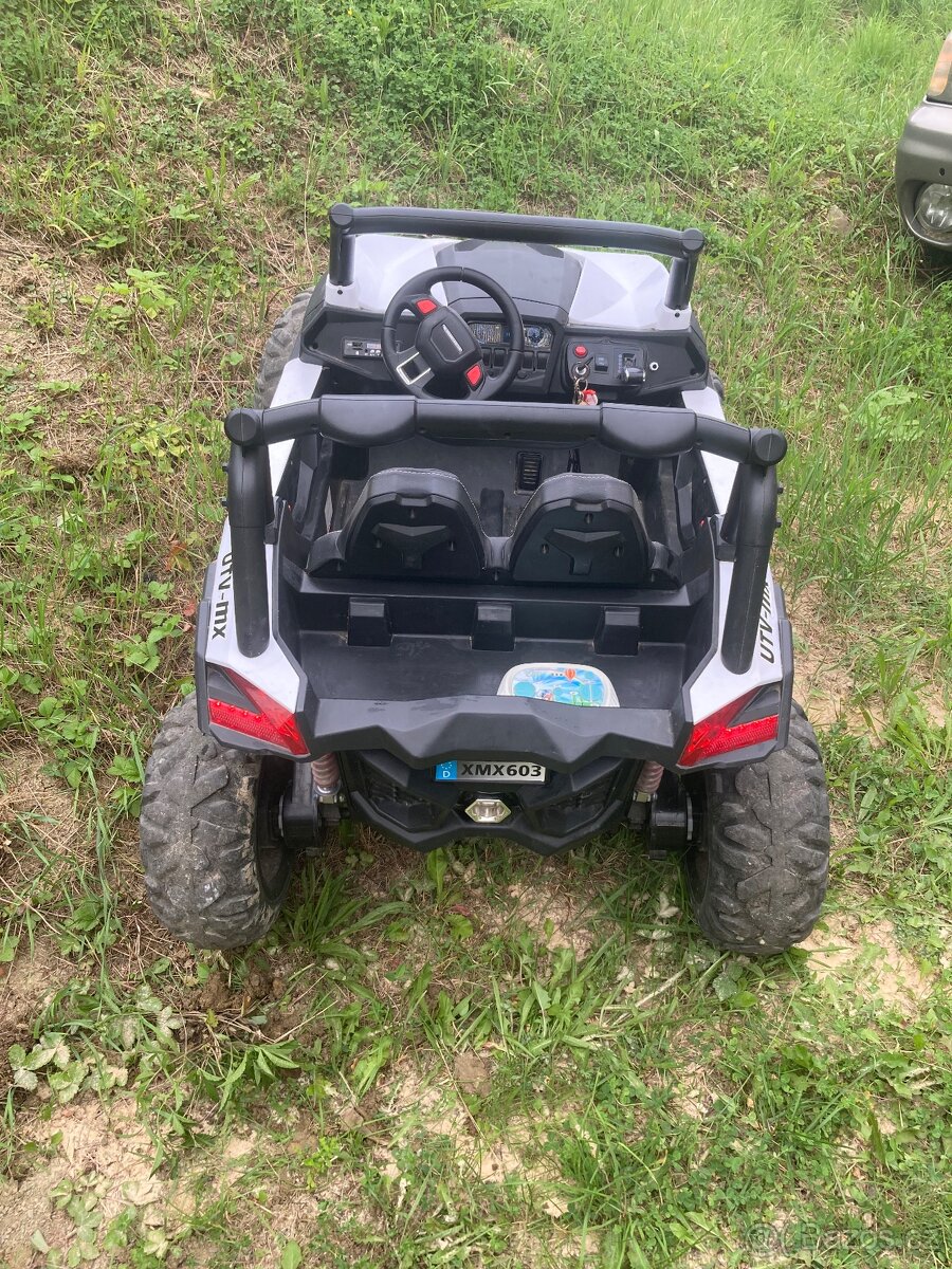 Elektroauto 4x4 pro dvě děti UTV-MX - 5