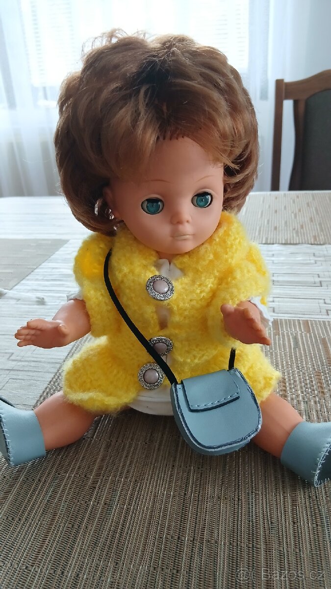 Retro mrkací panenka 33 cm - 5