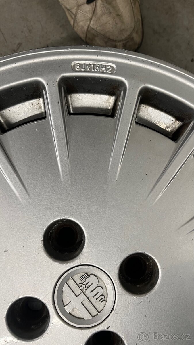 Alu kola alfa romeo 164/33/75/90/alfasud 6x15 - 5