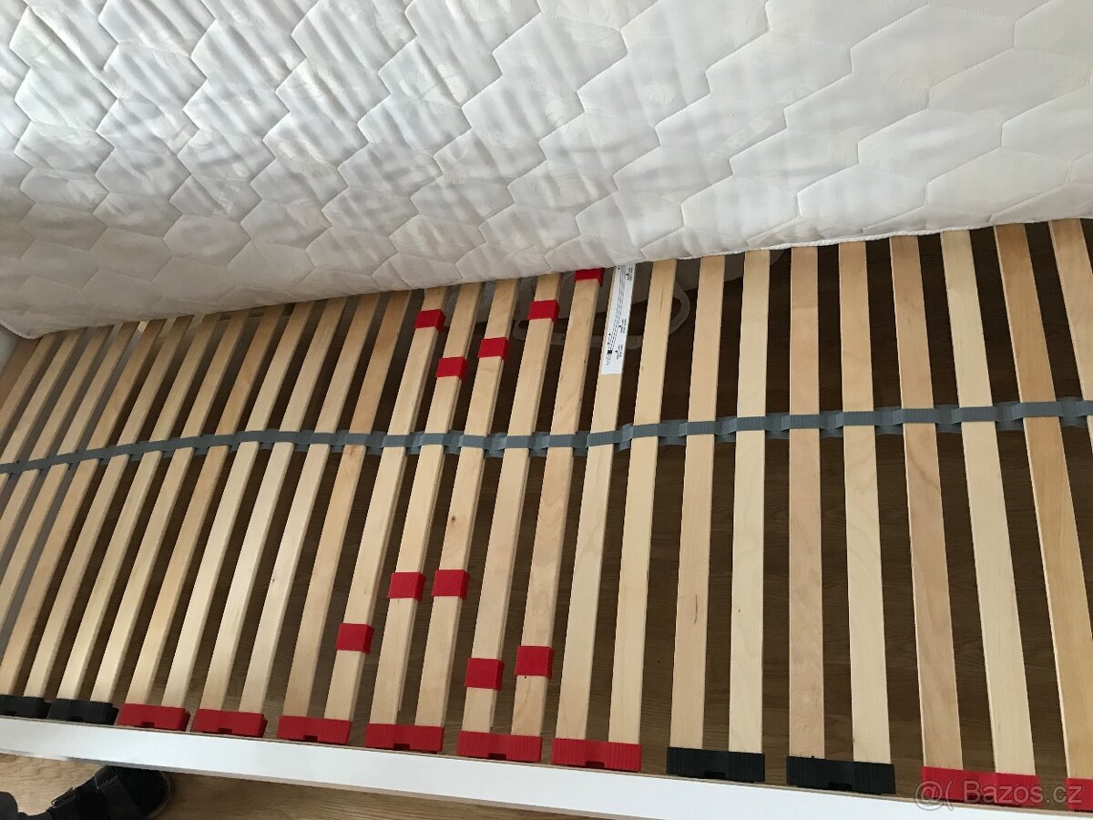 postel XXXLutz 90x200 bílá - 5