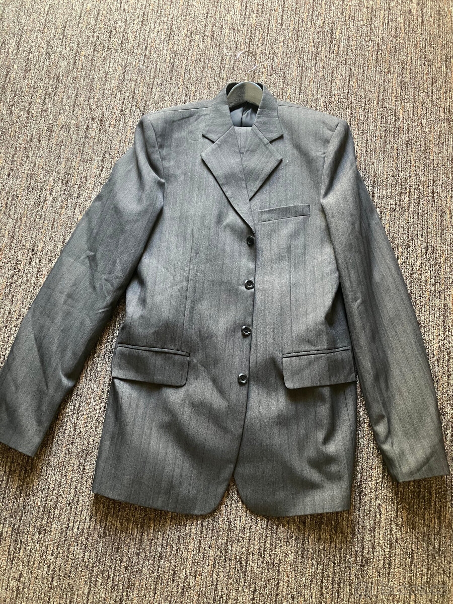 Pánský oblek šitý na míru pro dlouhána 207cm - 5