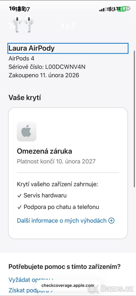 AirPods 4 dva kusy - 5