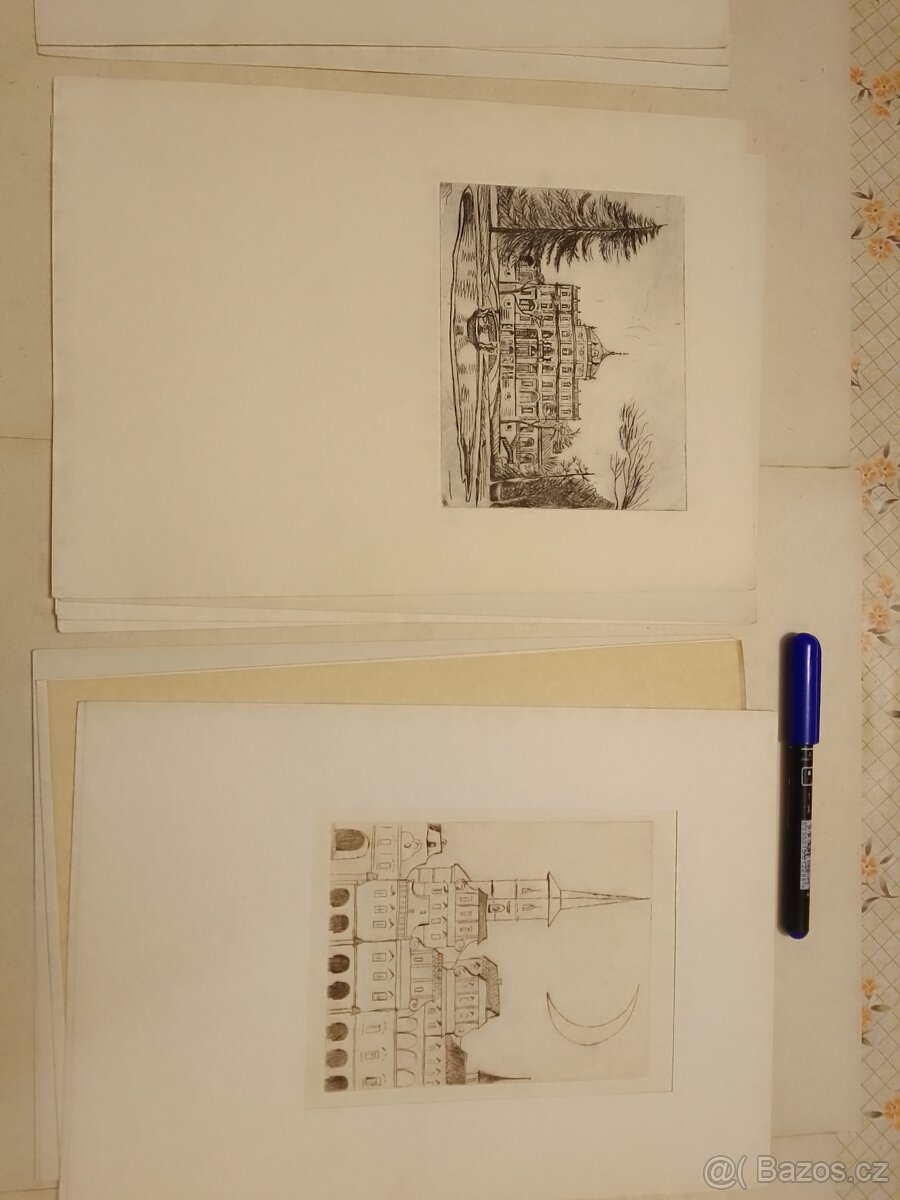 Skicy neznámý autor - 5