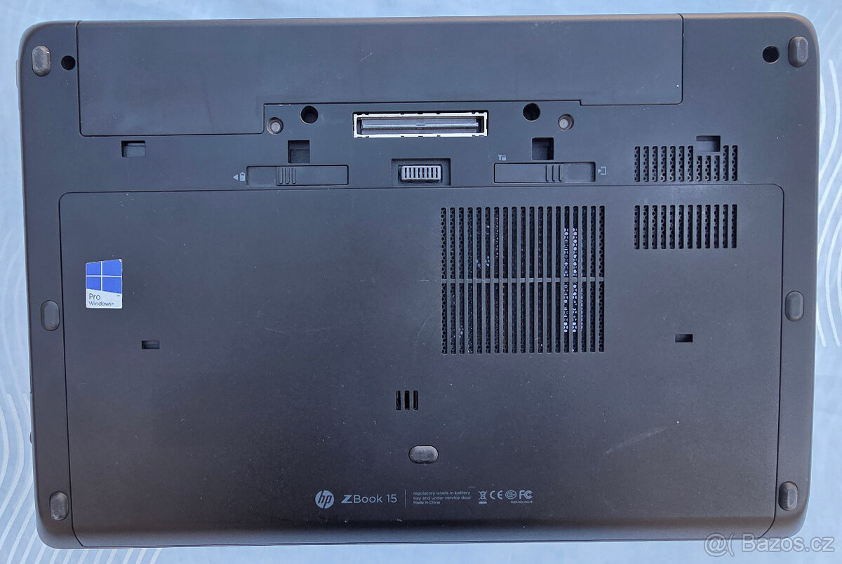 HP Zbook 15 G2, i7, 8GB, 256GB, nVIDIA, 15.6" - 5
