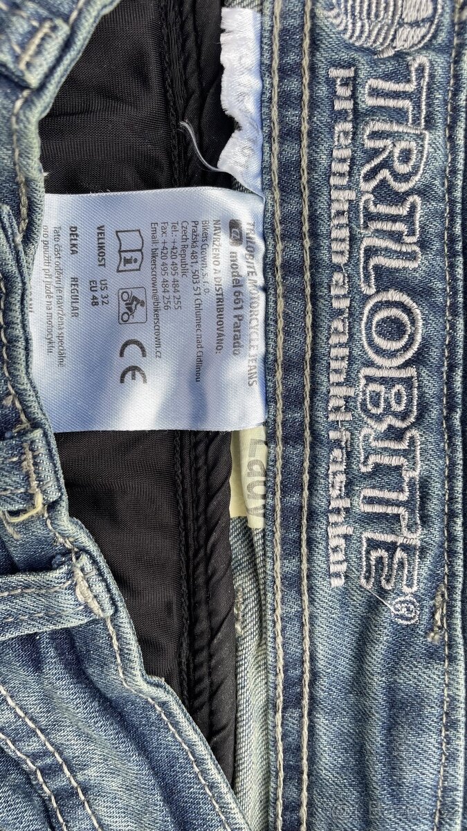 Dámské kevlarové džíny Trilobite vel. 32, regular - 5