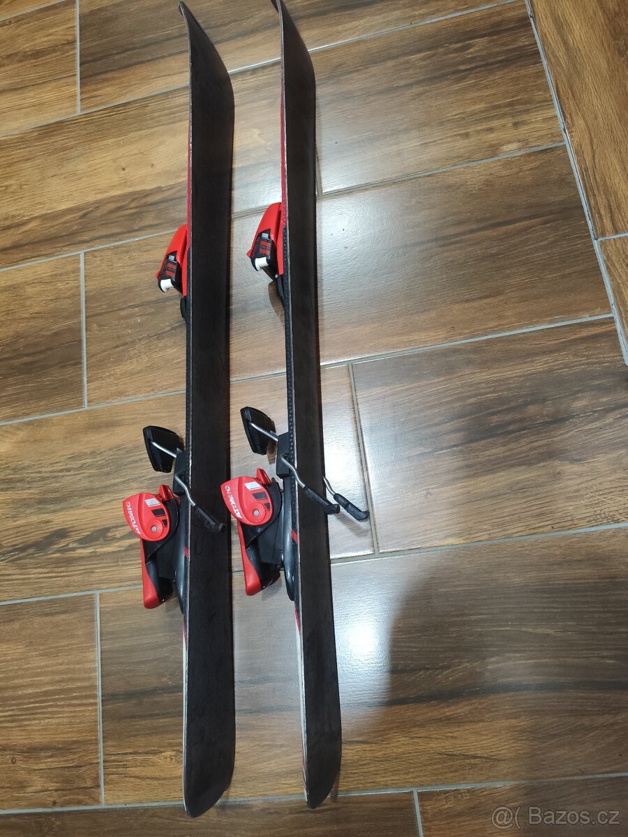 Dětské lyže vel. 90 s vázáním Atomic - 5