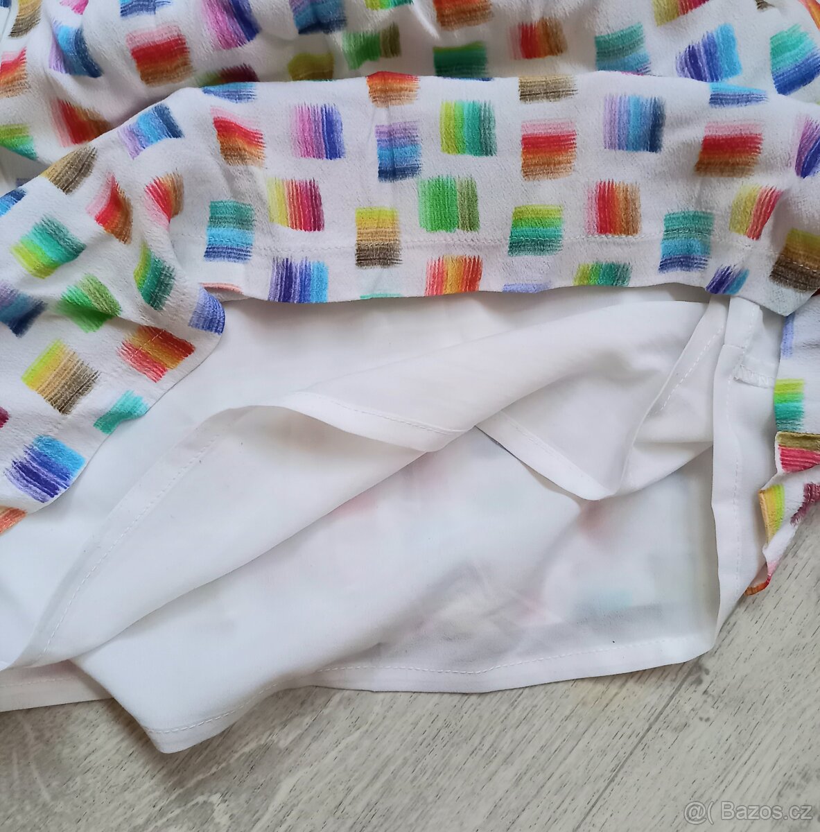 Lehká sukně s kapsami Promod S - 5