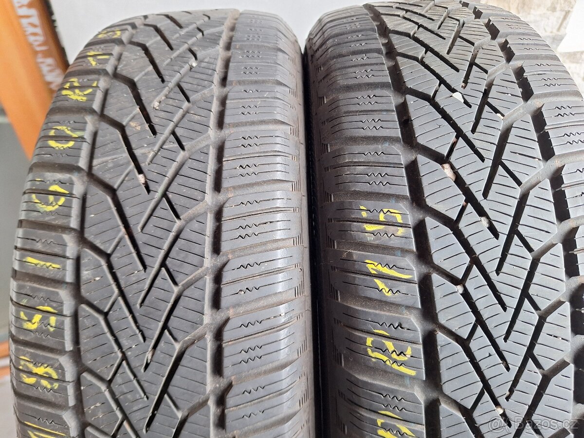 Prodám zimní pneu 185/60/15 Goodyear a Semperit,,,VÝPRODEJ - 5
