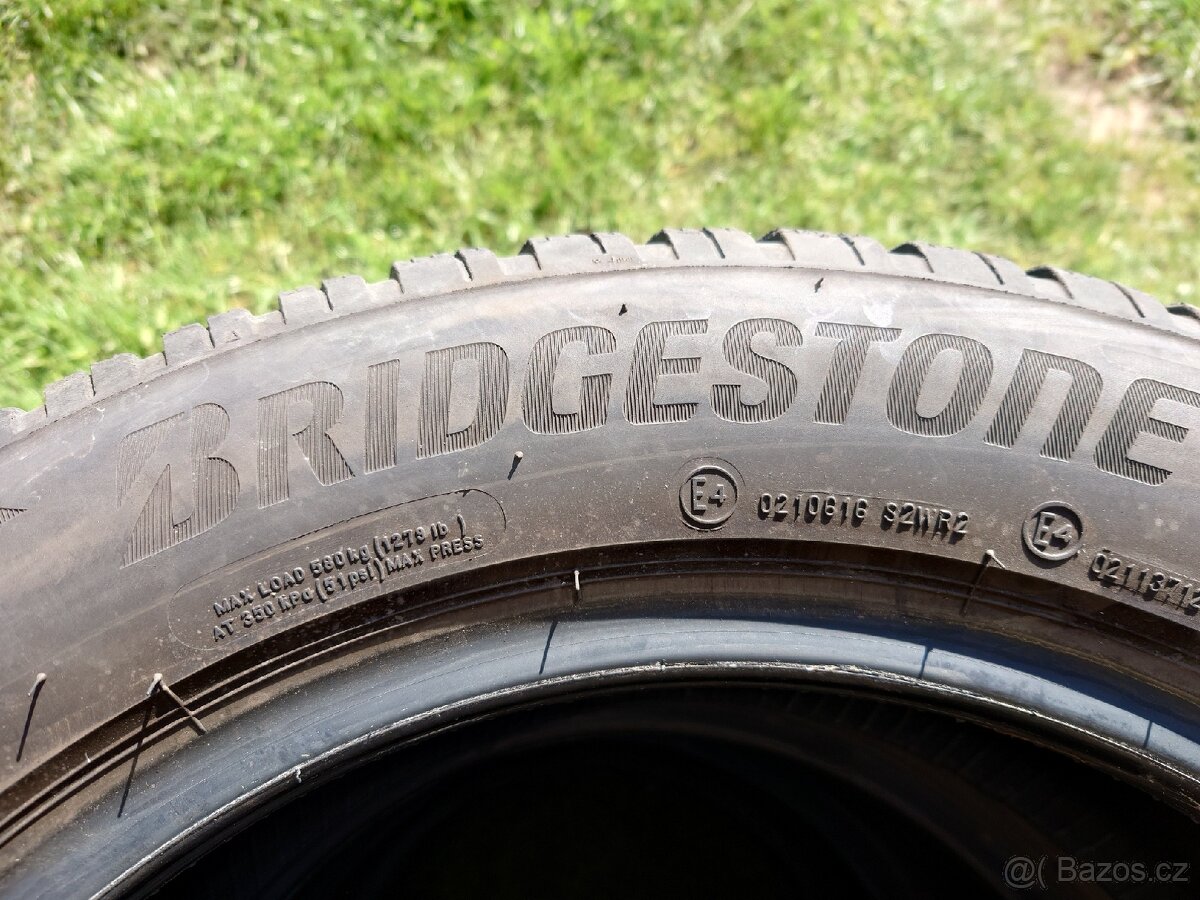 Prodám zimní pneu 195/60 R16 BRIDGESTONE - 5