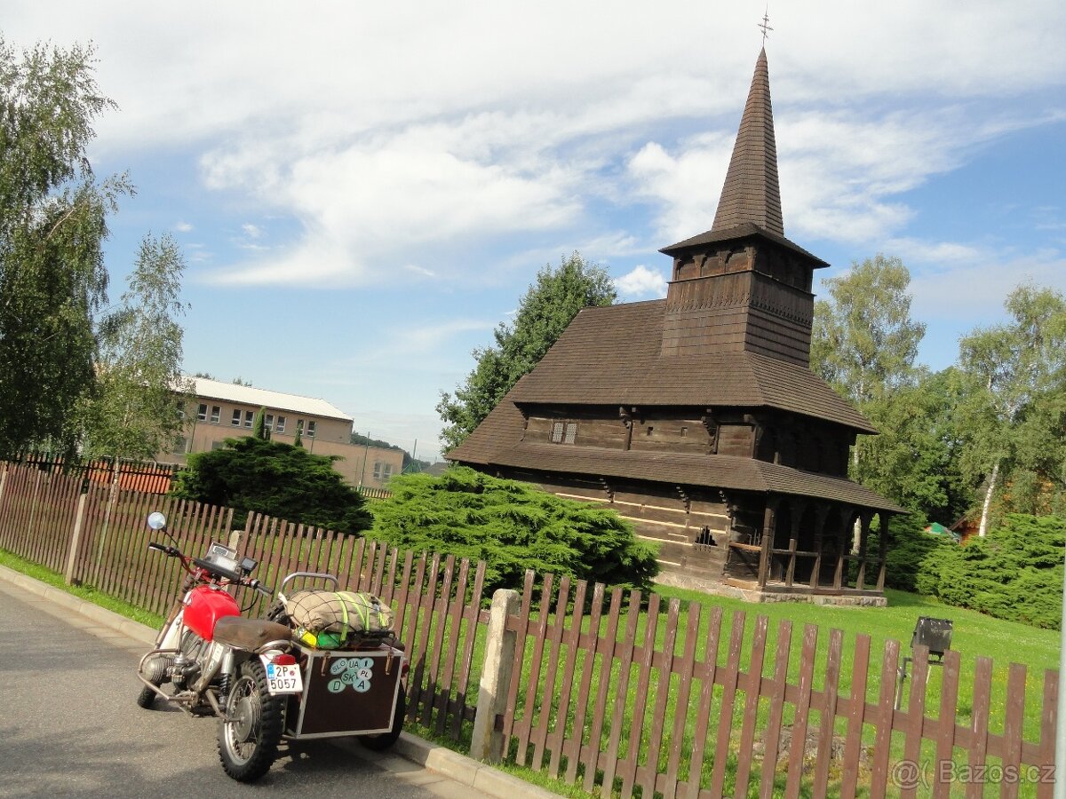 Sajdkára BMW HW2, R100, Enduro, Rarita - 5