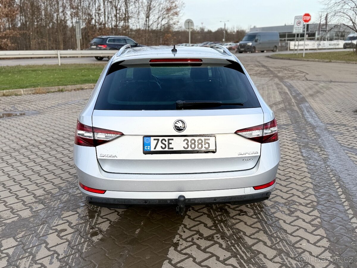 Škoda Superb 4x4 2.0 tdi DSG 2018r L&K combi najeto 196000 - 5