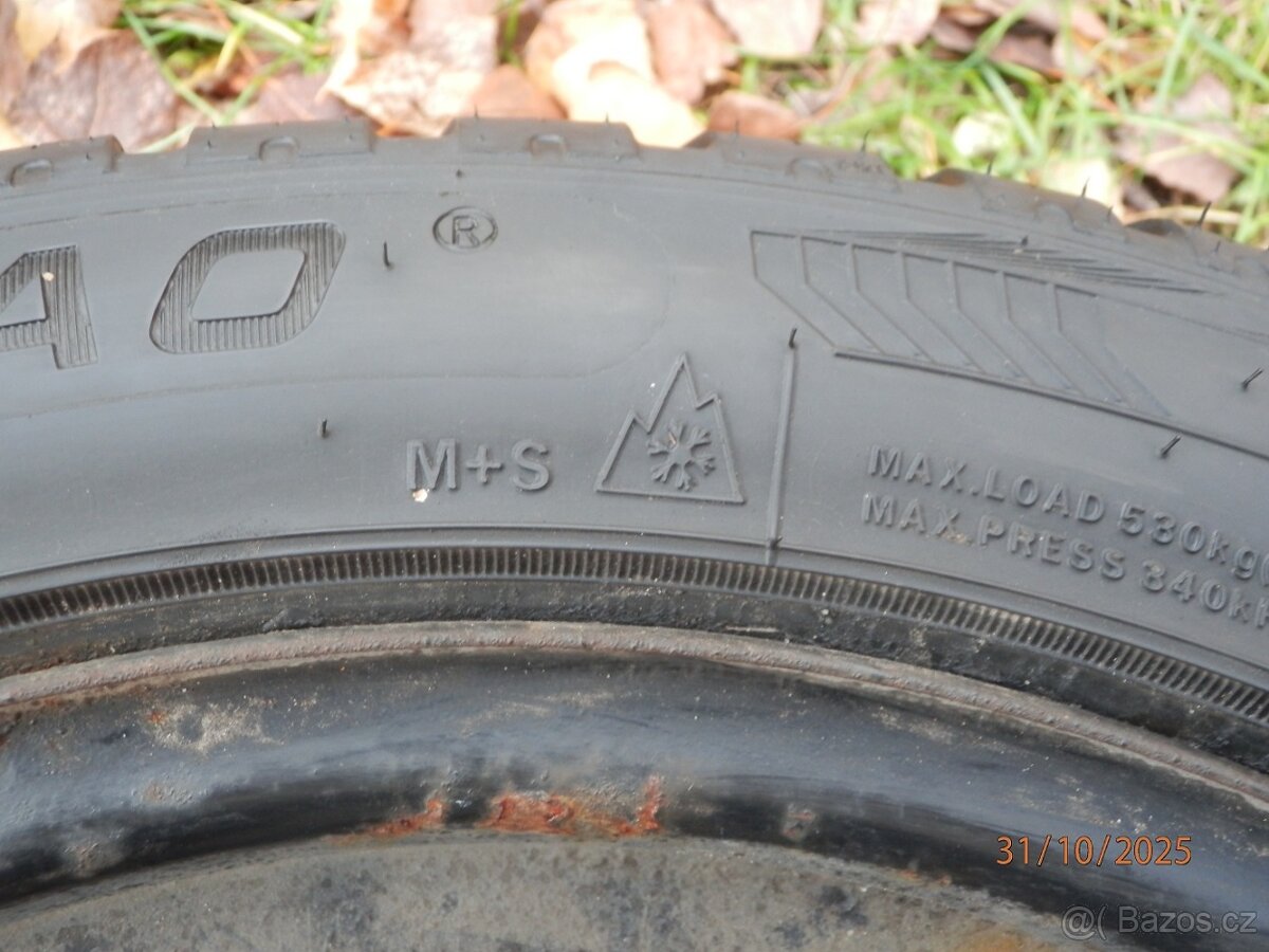 2xObutá Celoroční kola na ŠKODA FABIA 1 15tky ET43 195/50 - 5