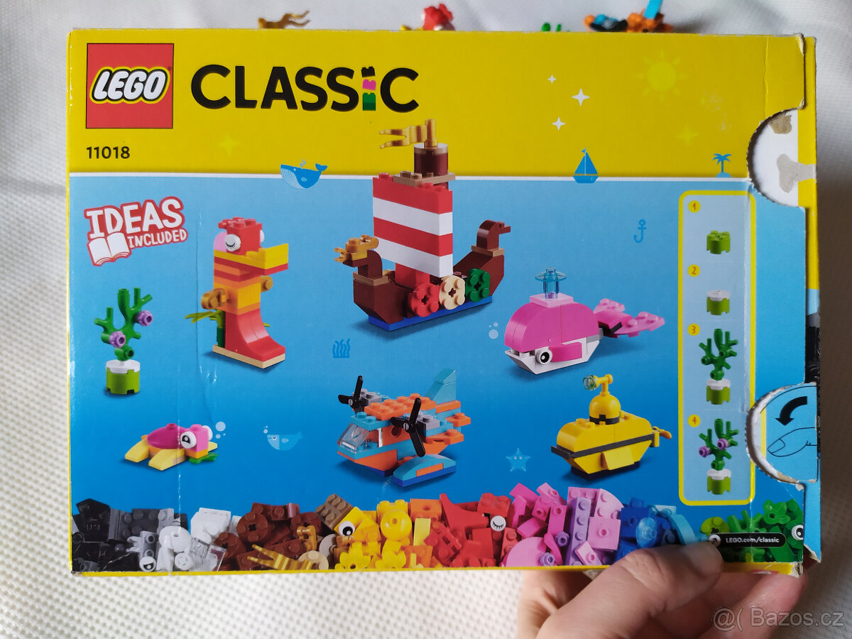 LEGO Classic 11018 Kreativní zábava v oceánu - 5