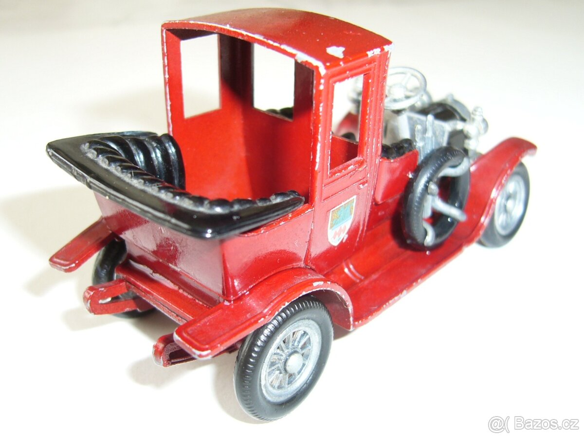 Model auta LESNEY Packard Landaulet - 1912, kovový - 5