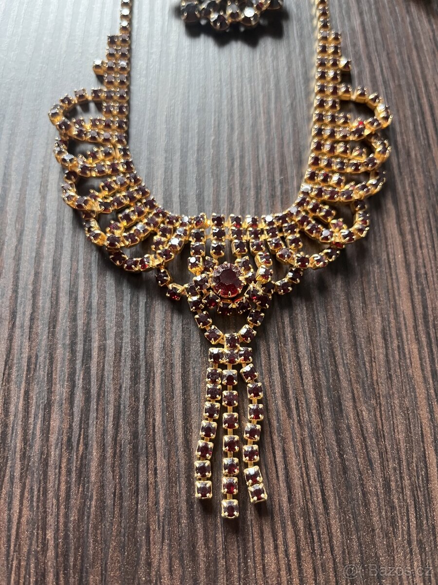 Secesní stará bižuterie - 5