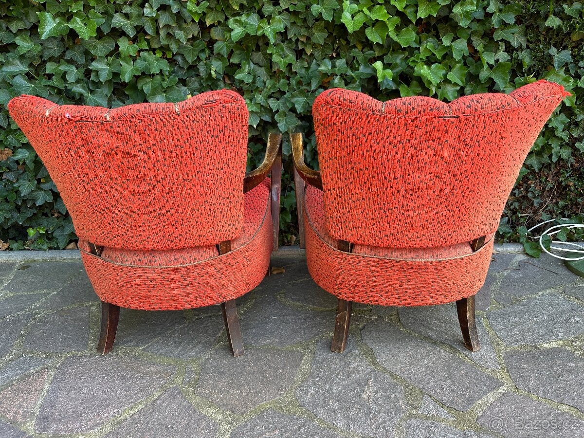 2 x křeslo U.P. ZÁVODY HALABALA - cena uvedena za obě - 5