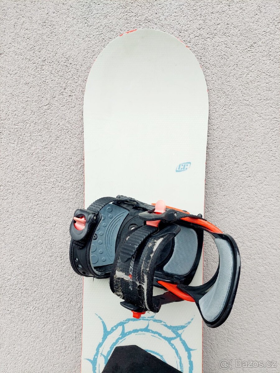 Dětský snowboard CRAZY CREEK, 120 cm + boty - 5