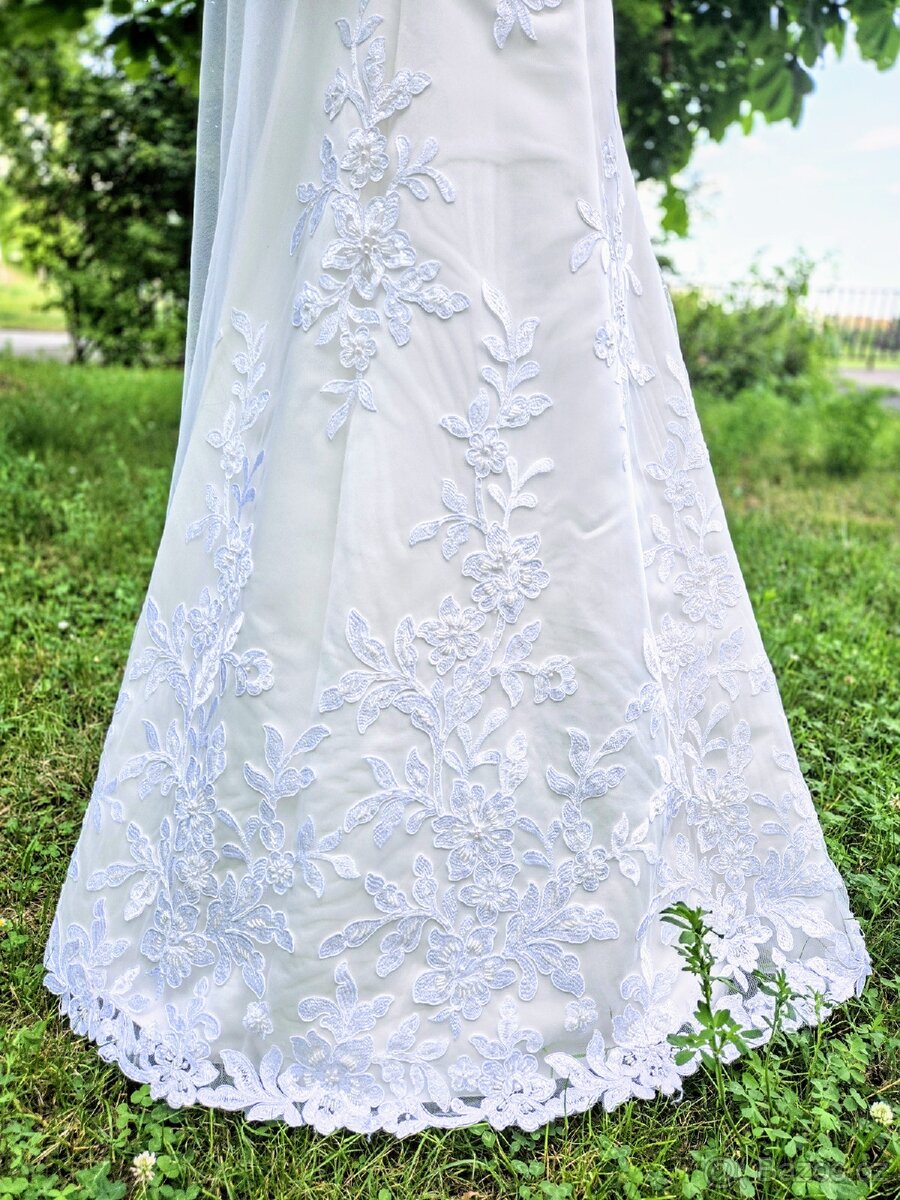 KRAJKOVÉ svatební šaty LERO - 5