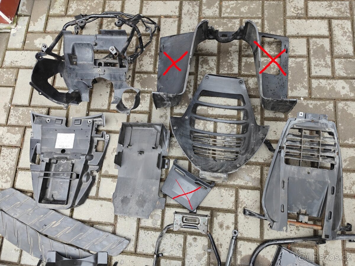 Náhradní díly - Honda FJS 600 / 400 Silver Wing - 5