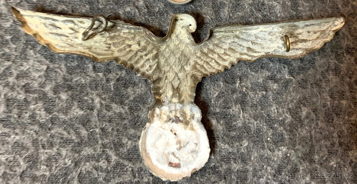 Stara plechova cedule nemecka armada Die Wehrmacht 20x30cm - 5