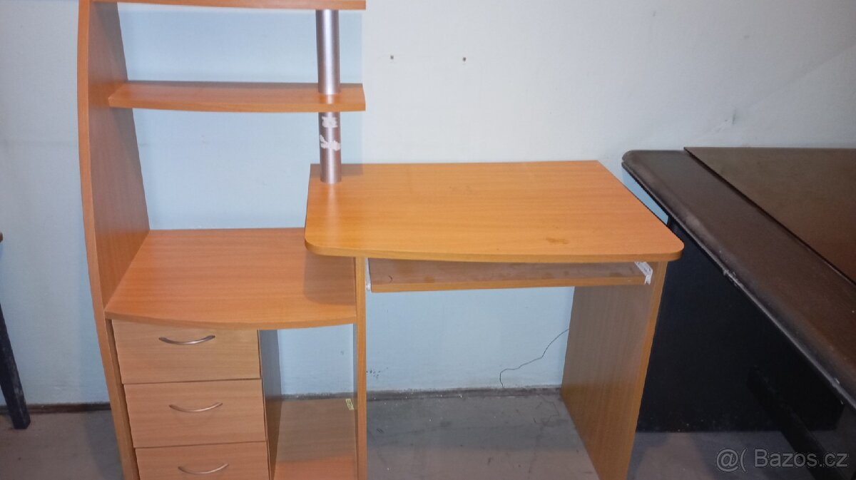 Stůl pro PC a psací+polohovací křeslo - 5