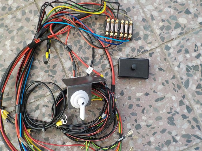 Elektroinstalace na Zetor 25 - 5