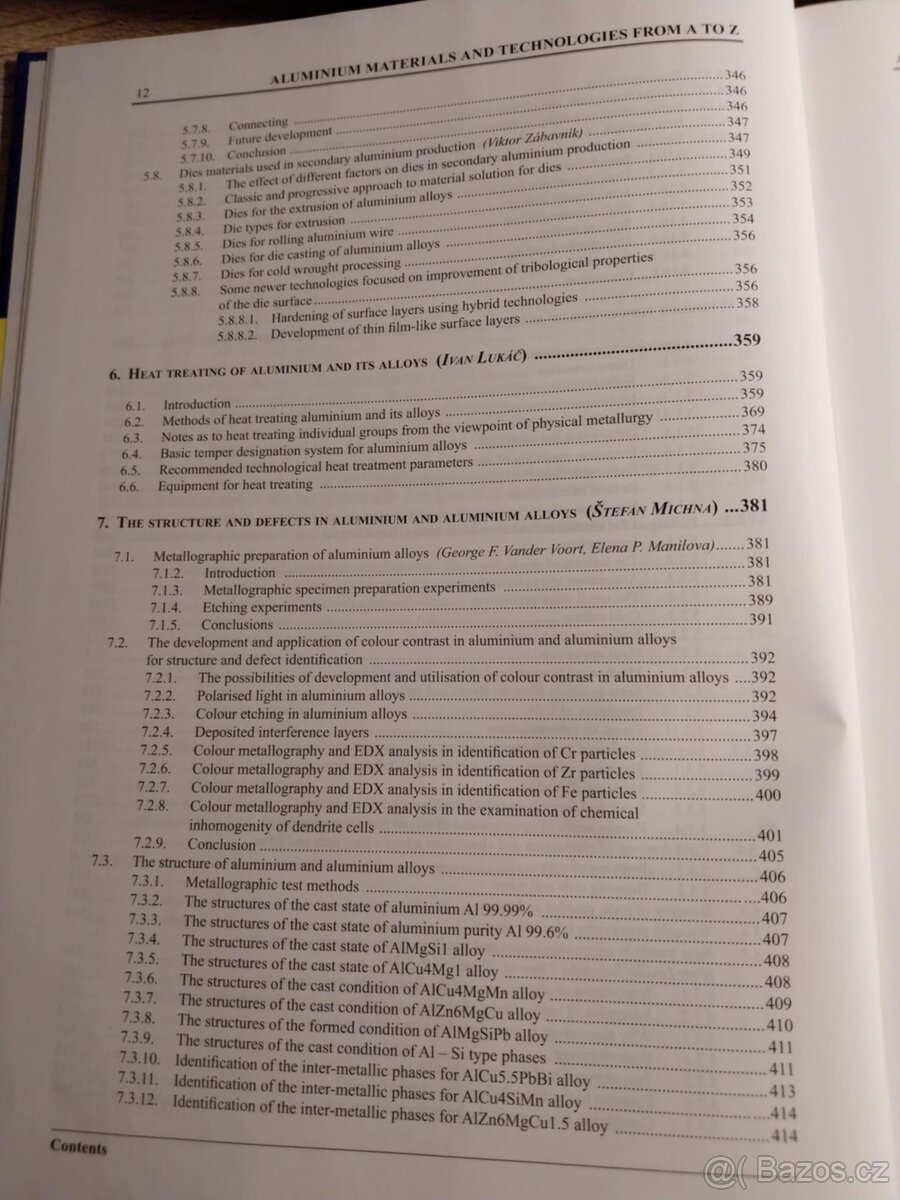 Aluminium materials and technologies from A to Z - 5