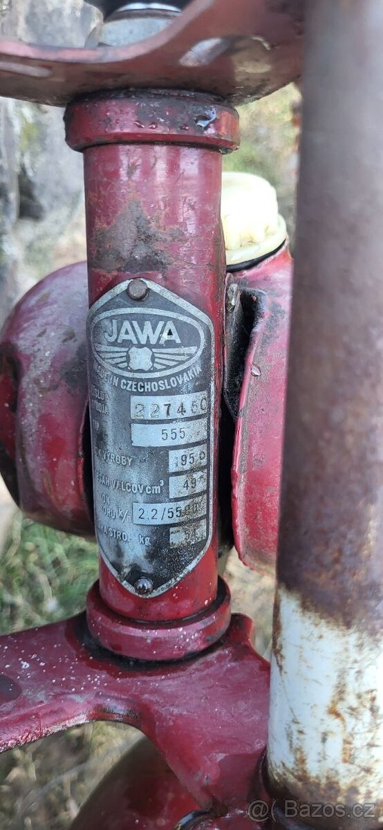 prodej JAWA-555 "Pařez" Pionýr - 5