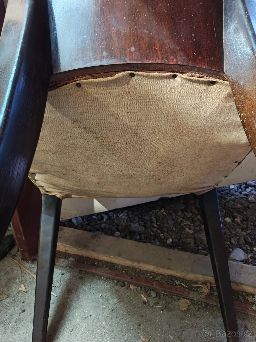 4 kusy židle, stáří cca 70 let - 5