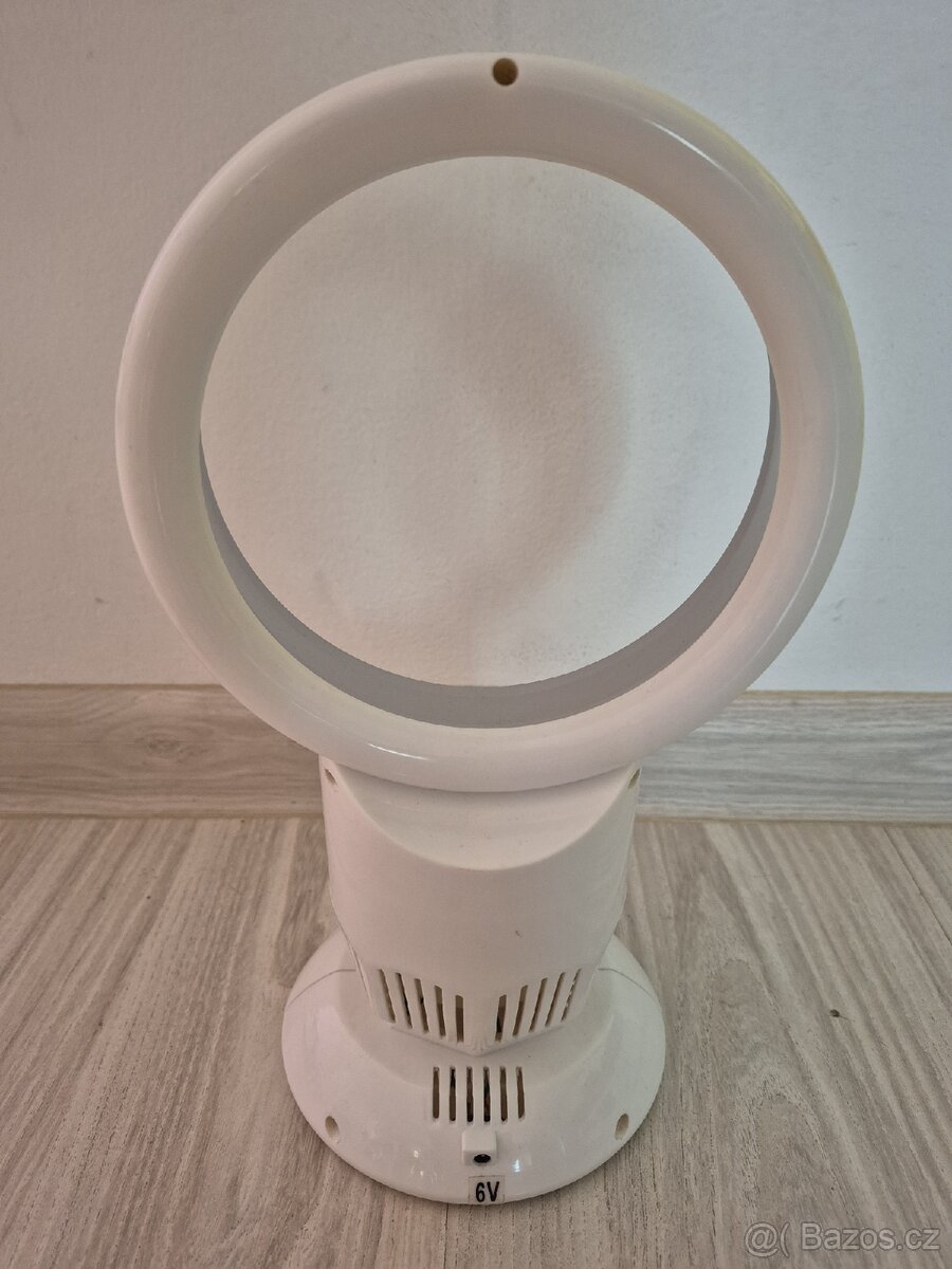 Stolní bezlopatkový ventilátor/větrák/cirkulátor - 5