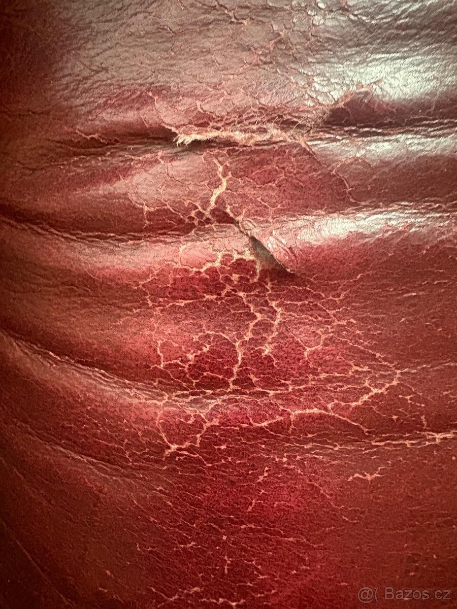 Sedací souprava z pravé kůže - 5