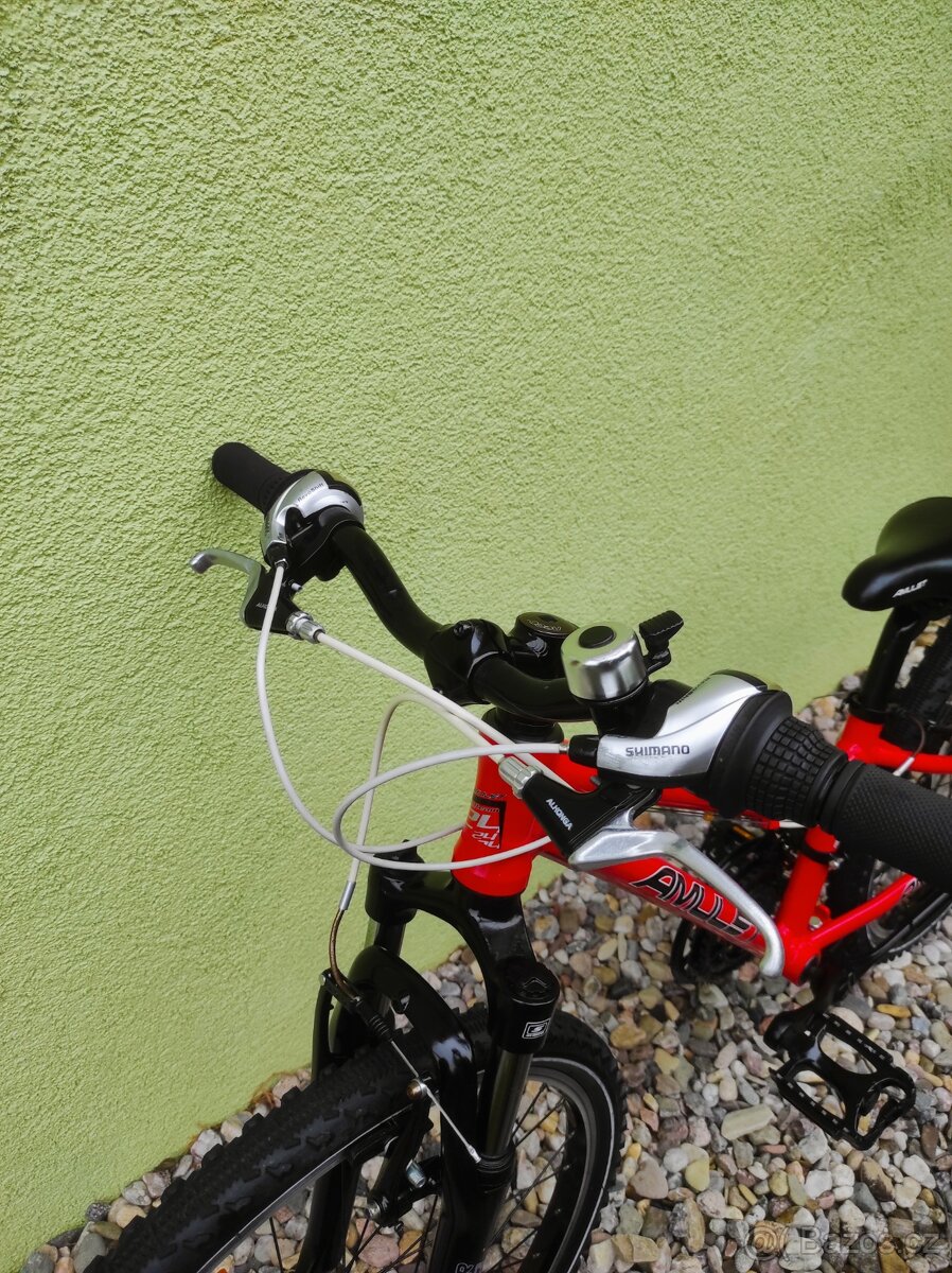 Značkové dětské kolo AMULET 24" (červená) - 5