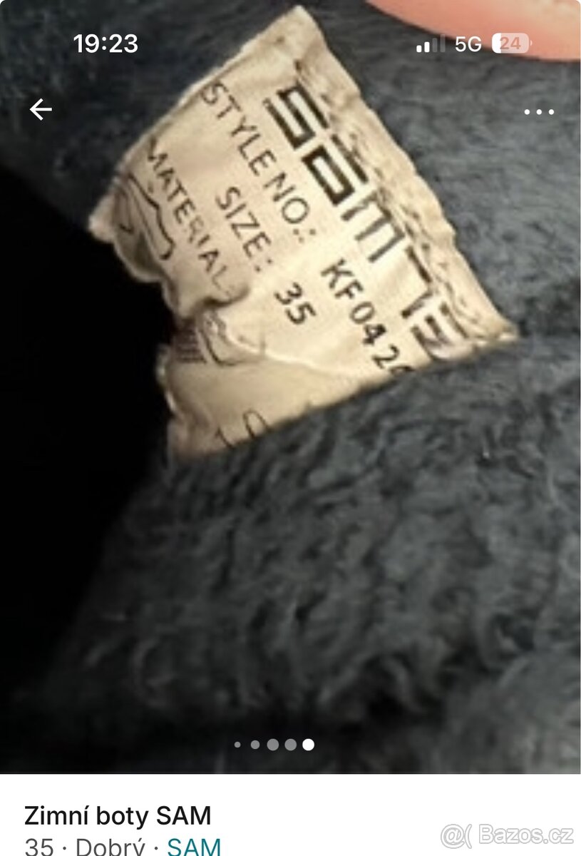 Zimní boty 35 - 5