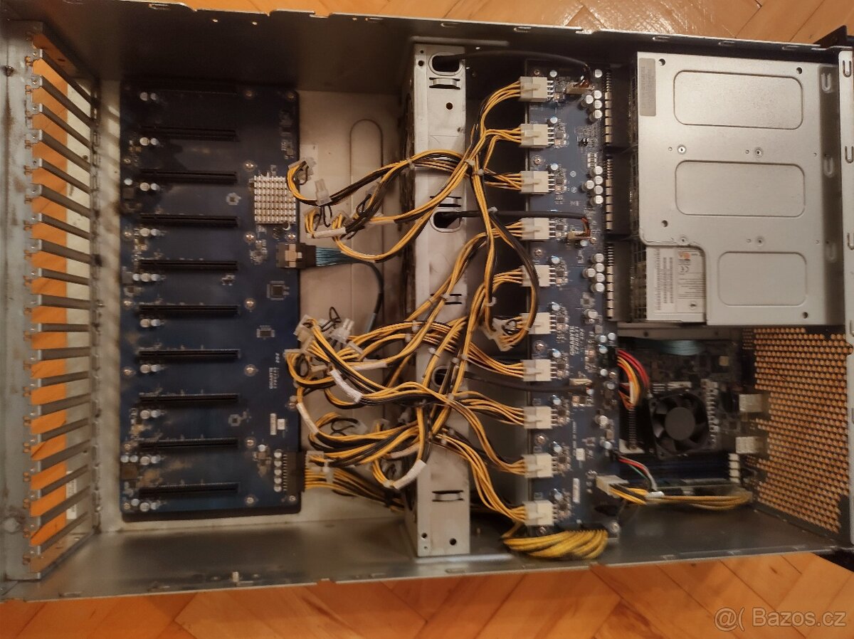 30x zdroj FSP Fortron 1600W,8x 16GB RAM DDR4,10 rig Gigabyte - 5