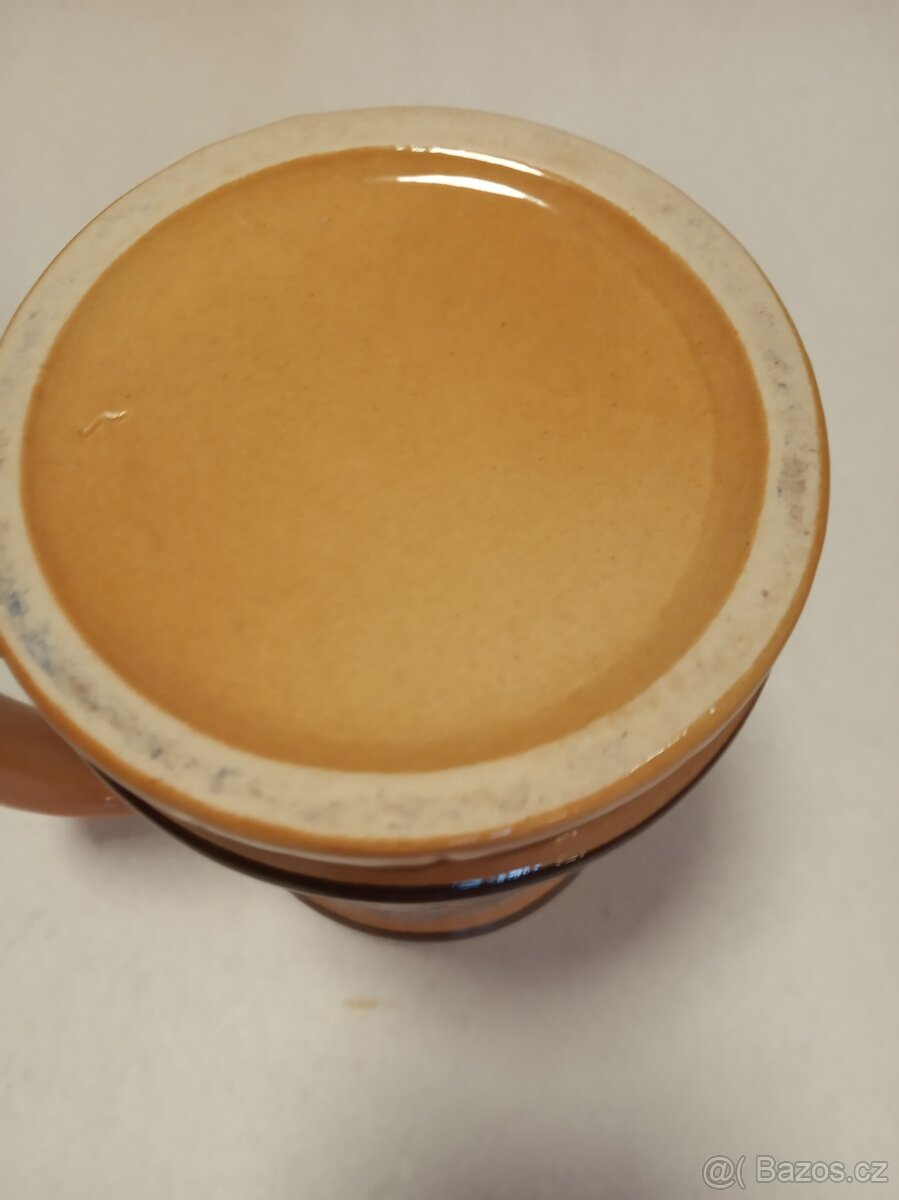 KERAMICKÝ PIVNÍ KORBEL - 5