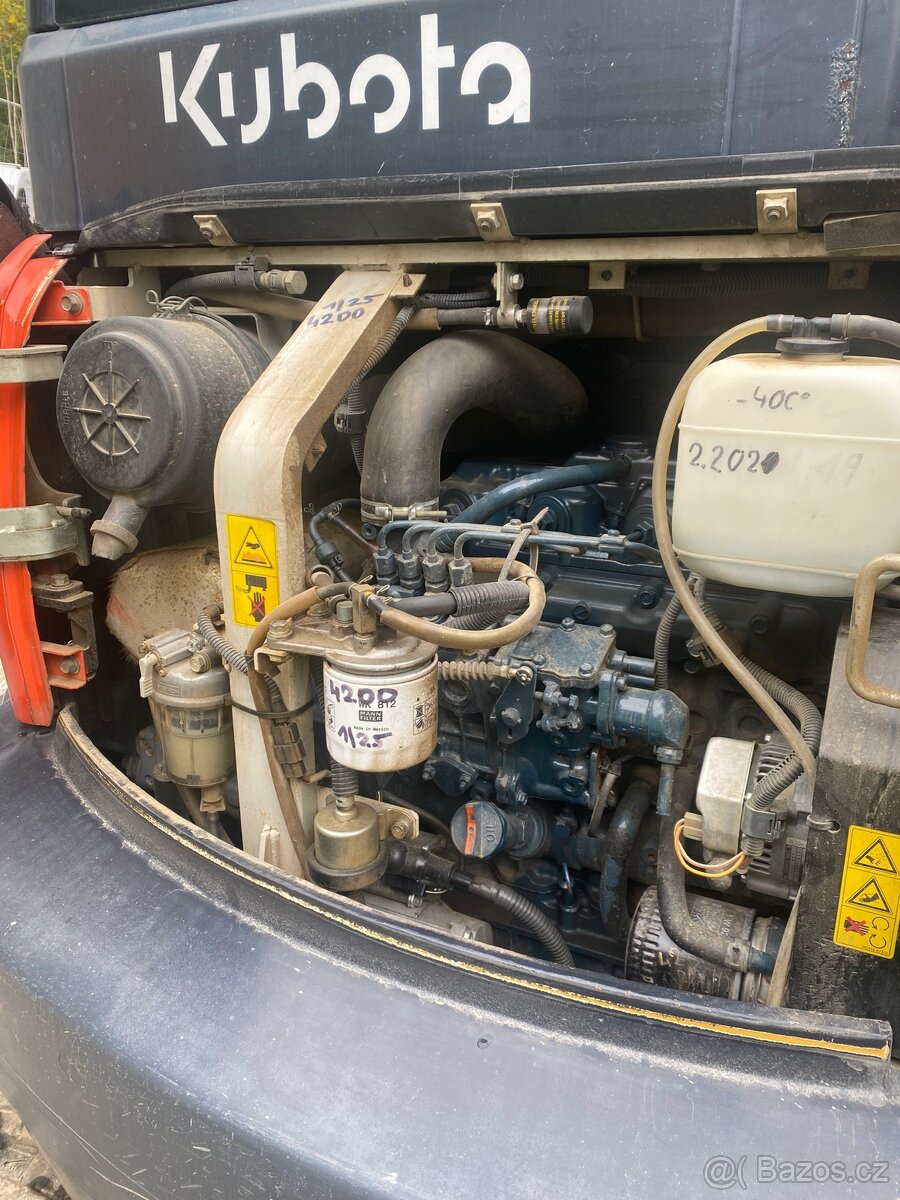 Bagr minibagr Kubota 057-4 výměna možná - 5