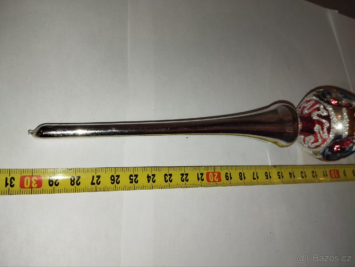 Krásná vánoční špička na stromeček - 5