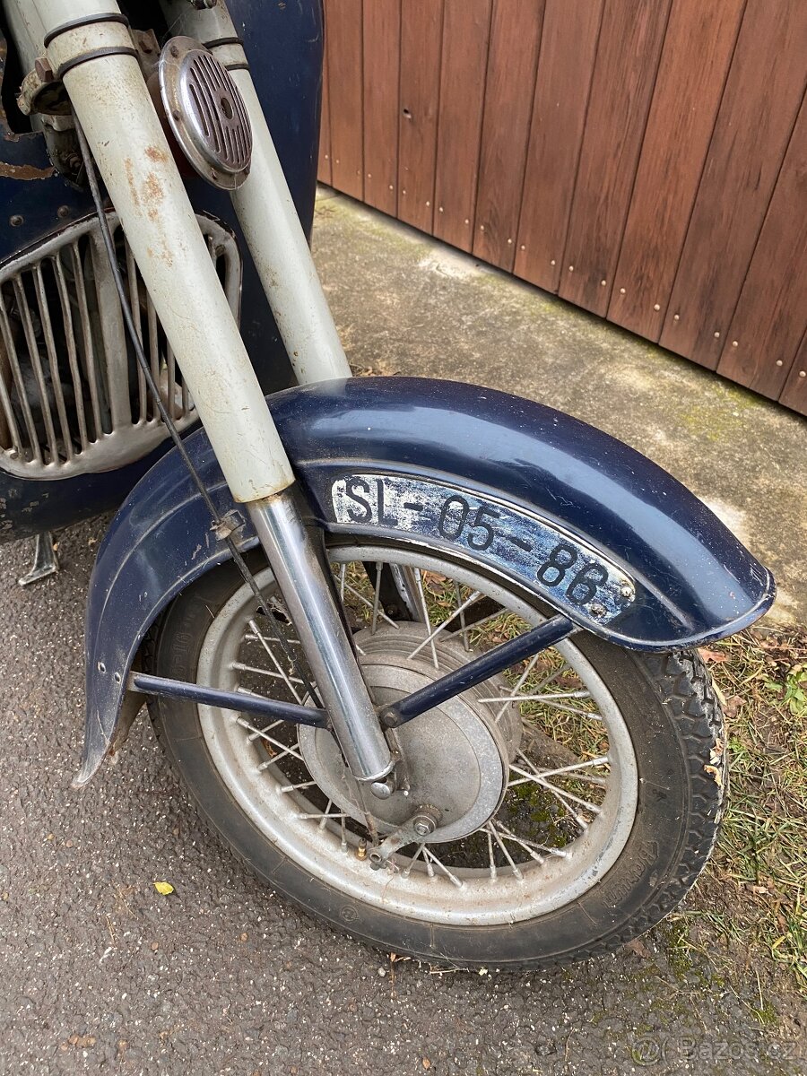 Jawa 250 Normandie kyvačka 353 SPZ - 5