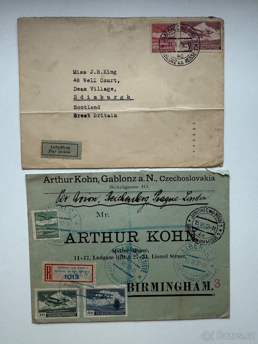 Poštovní známky - letecká pošta - 5