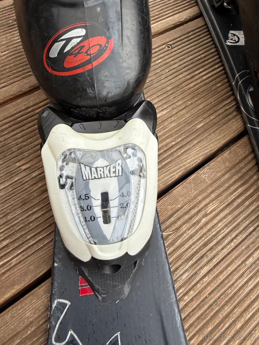 Dětský set lyže + lyžáky - 5