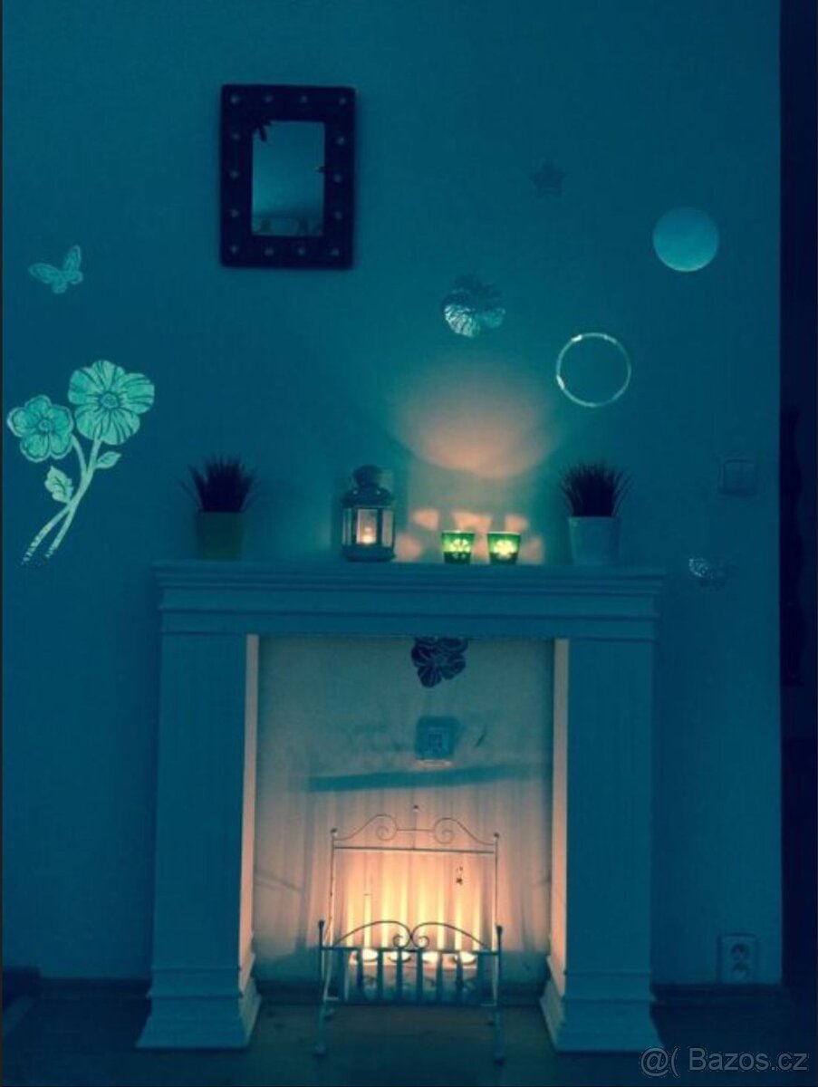 Luxusní dekorace Krb / Komoda /Polička do vašeho bytu - NOVÝ - 5