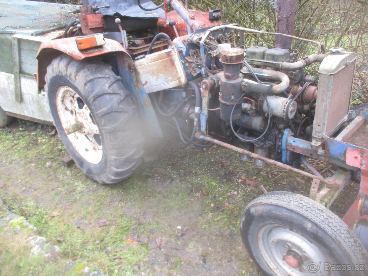 Malotraktor domácí výroby - 5
