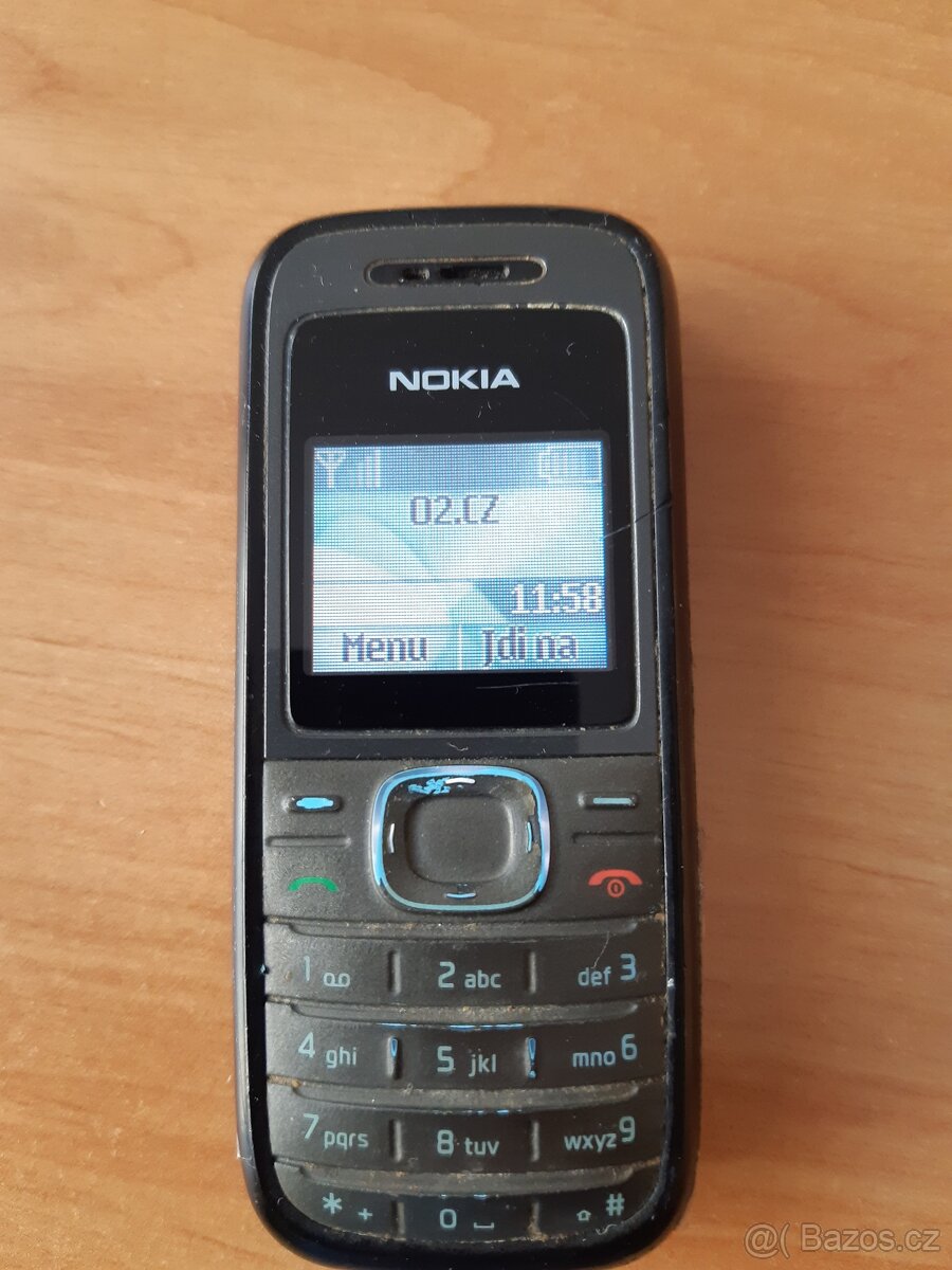 NOKIA 1208 +nabíječka AC3E + ACP-7E + autonabíječka DC-4 - 5