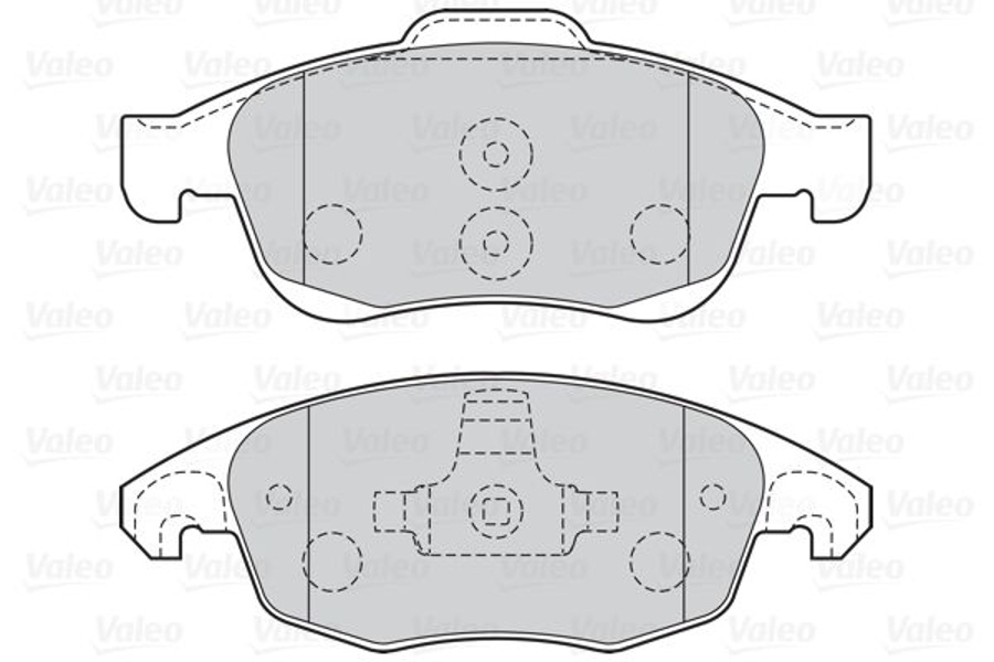 Sada brzdových destiček VALEO 301997 - 5