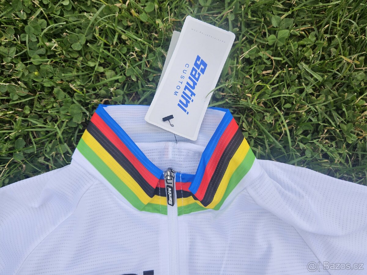 cyklistický dres UCI Santini Mapei - 5