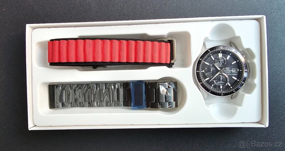 Solární hodinky Casio + 1 Chytré zdarma / Top STAV. - 5